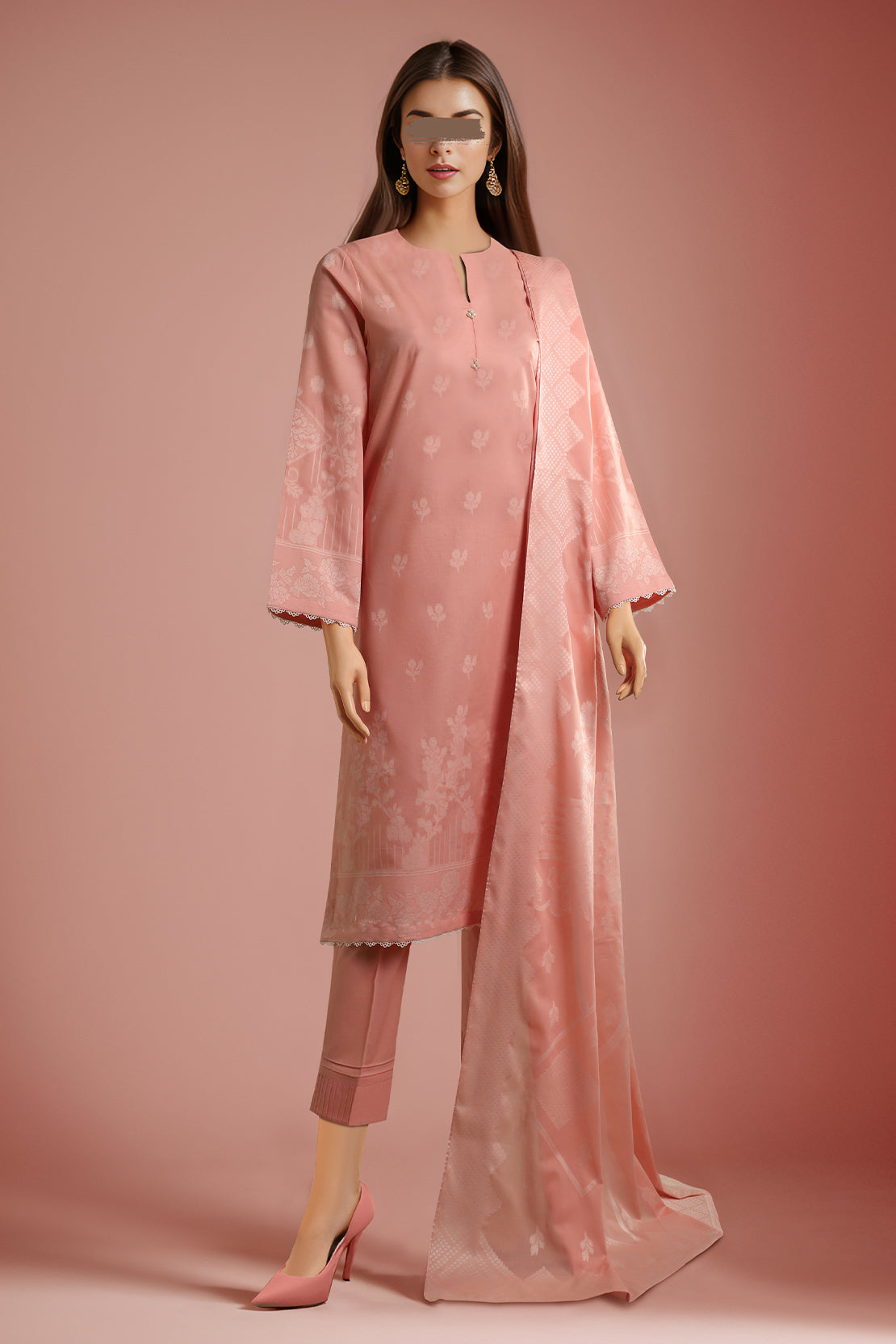 ASAYA6133 – Imperial Silk Jacquard Top 🐉✨ main image 0
