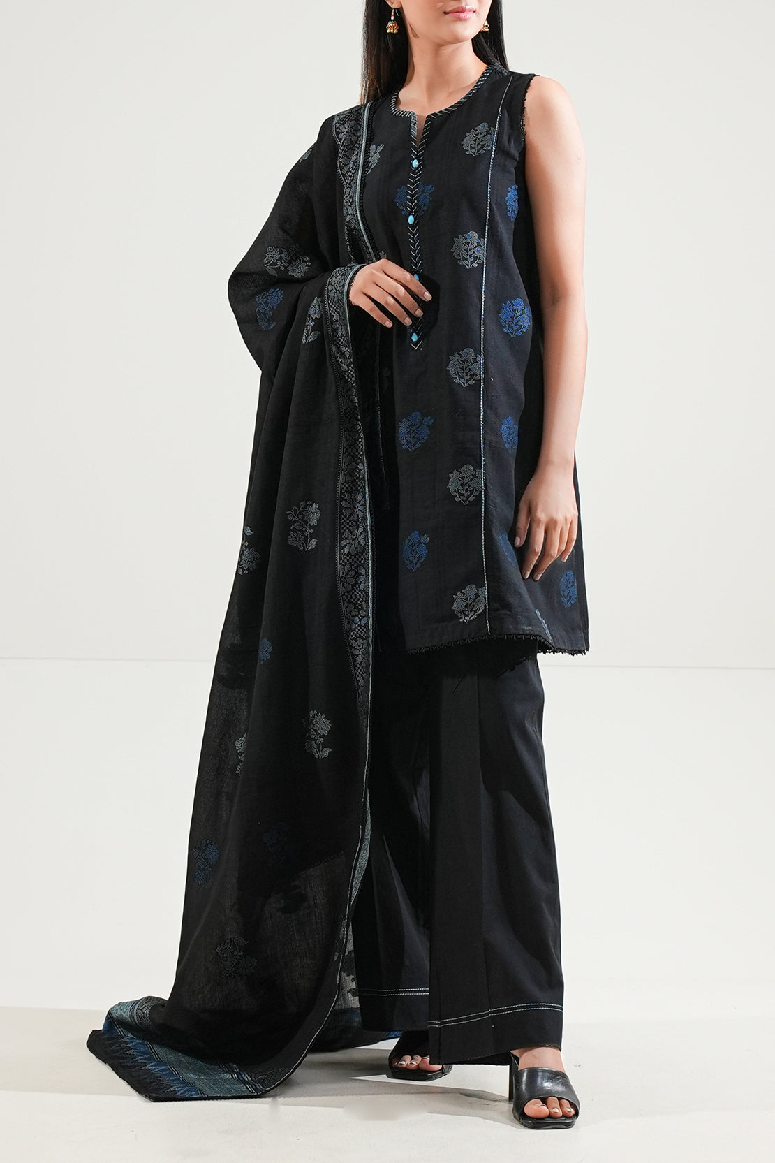 ASAYA6133 – Imperial Silk Jacquard Top 🐉✨ main image 1