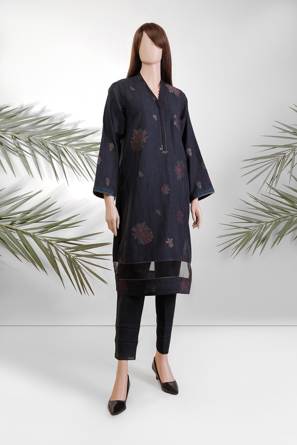 Unstitched Jacquard Cotton Shirt