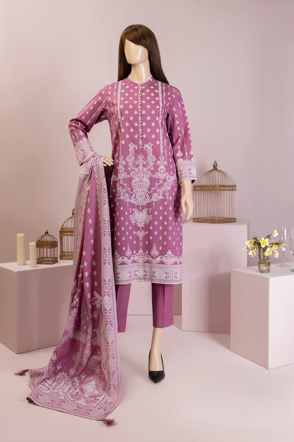 Unstitched Printed Lawn 2 Piece (Shirt/Dupatta)