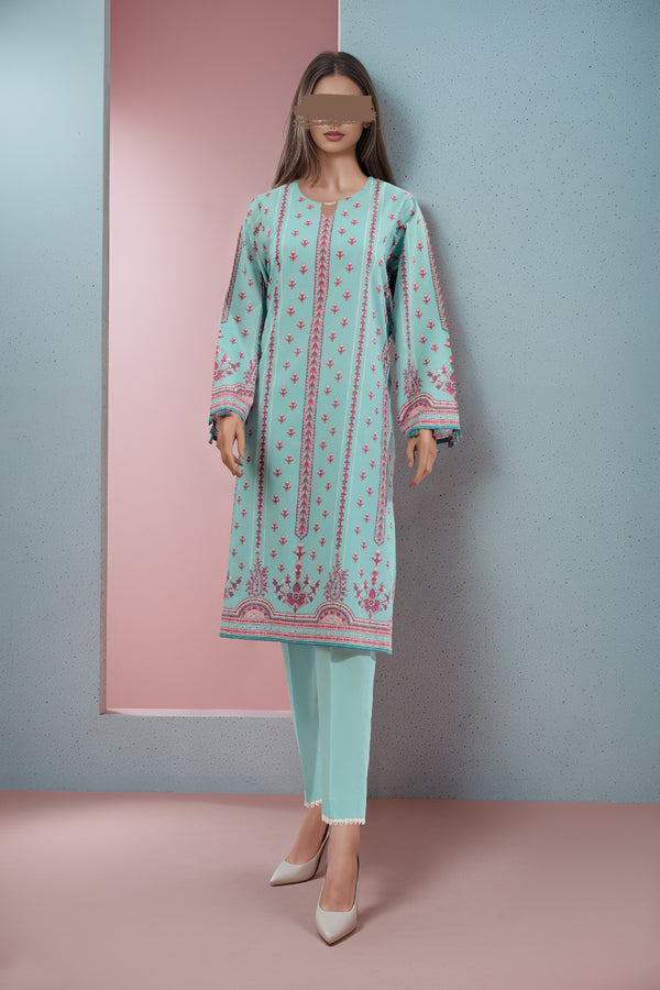 Unstitched Printed Lawn 2 Piece (Shirt/Trouser)