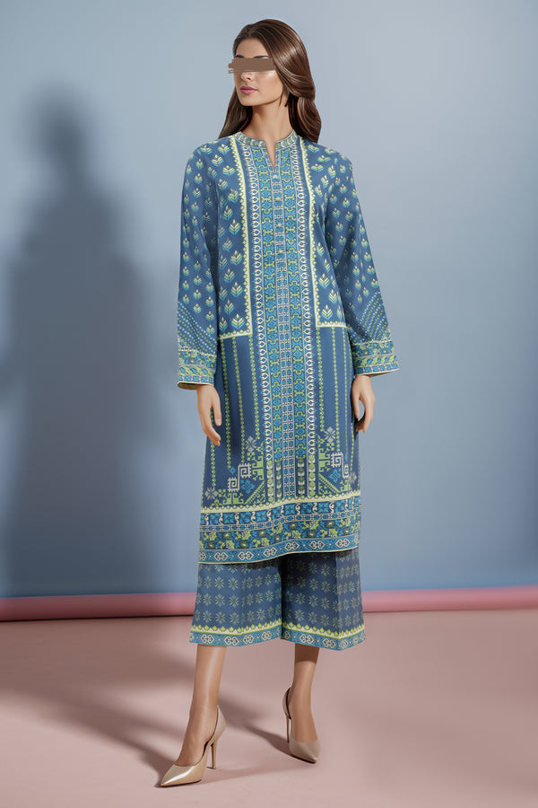 Unstitched Printed Lawn 2 Piece (Shirt/Trouser)