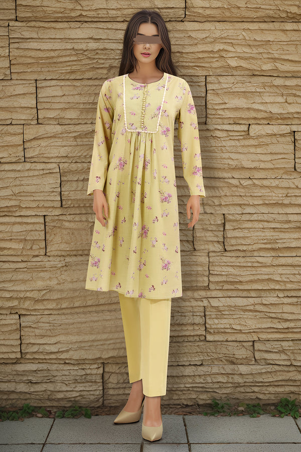 Unstitched Printed Lawn 2 Piece (Shirt/Trouser)