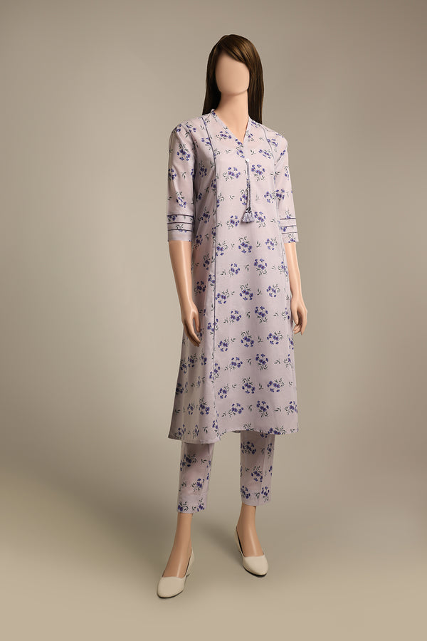 Unstitched Printed Lawn 2 Piece (Shirt/Trouser)