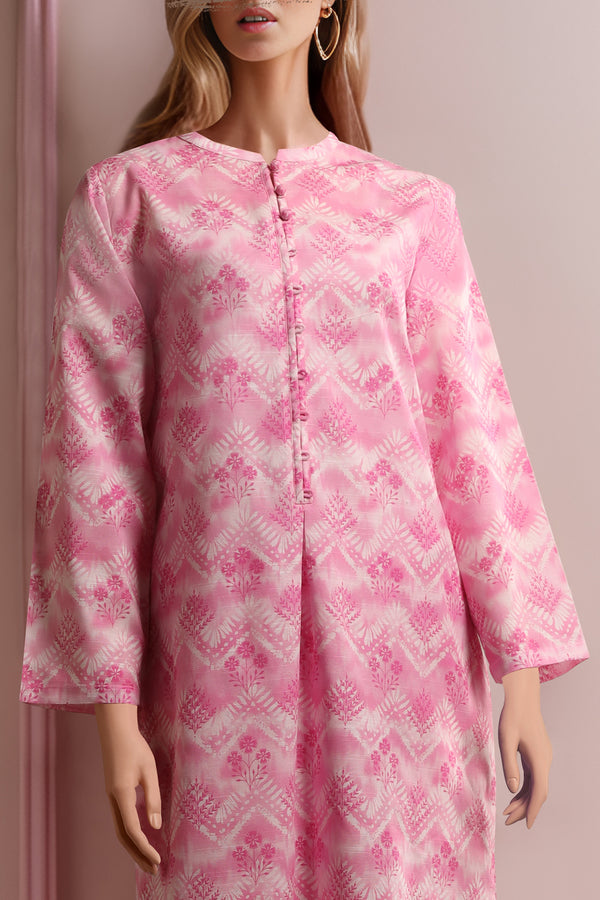 Unstitched Printed Khaddar 2 Piece (Shirt/Trouser)