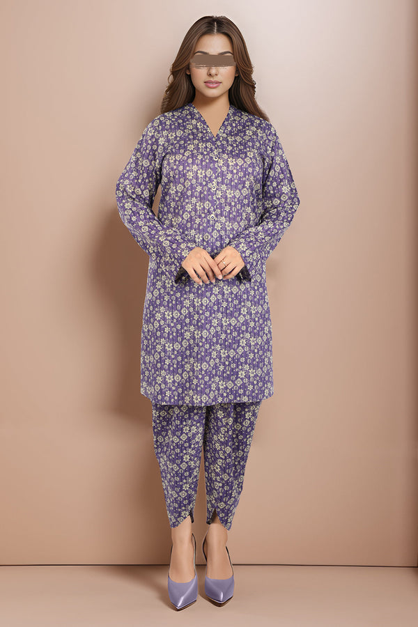 Unstitched Printed Lawn 2 Piece (Shirt/Trouser)