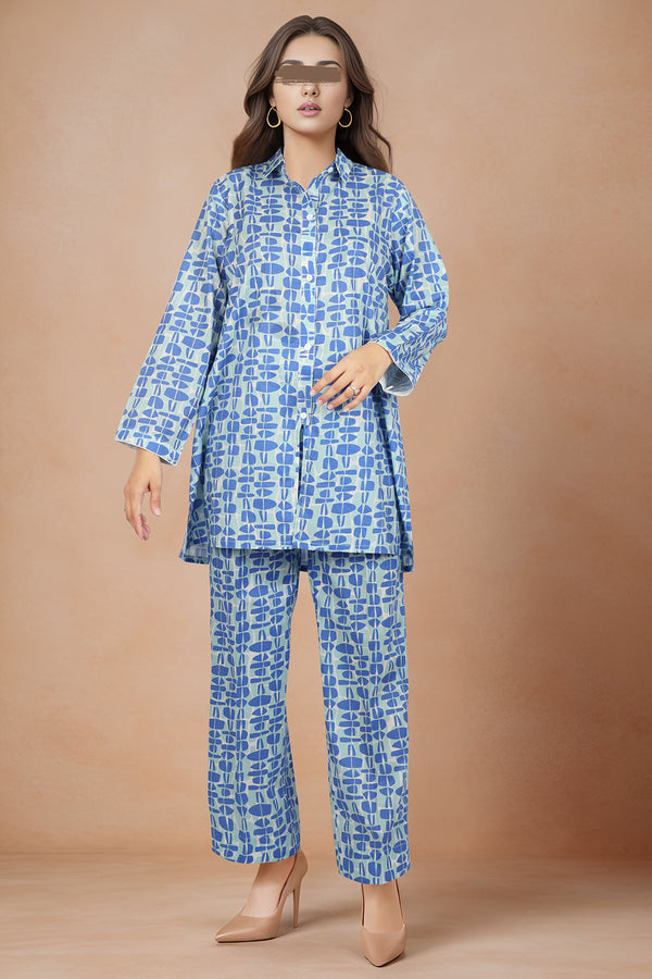 Unstitched Printed Lawn 2 Piece (Shirt/Trouser)