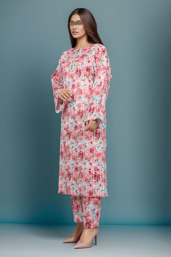 Unstitched Printed Lawn 2 Piece (Shirt/Trouser)