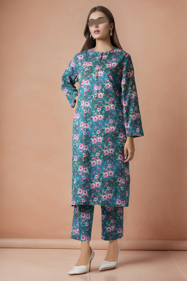 Unstitched Printed Cambric 2 Piece (Shirt/Trouser)