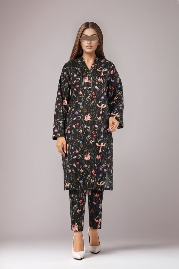 Unstitched Printed Lawn 2 Piece (Shirt/Trouser)