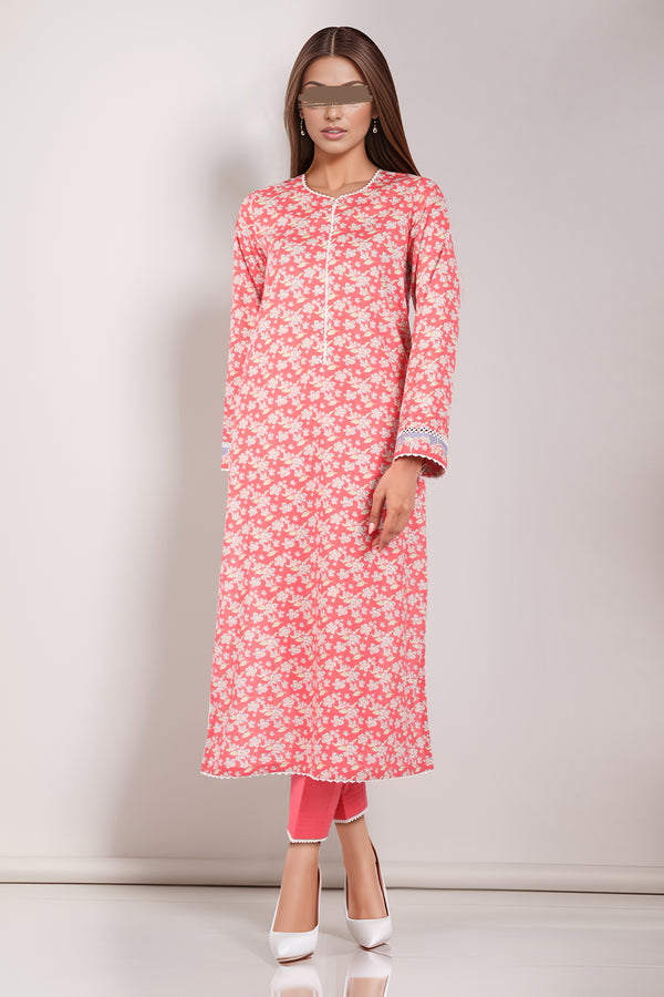 Unstitched Printed Lawn 3 Piece