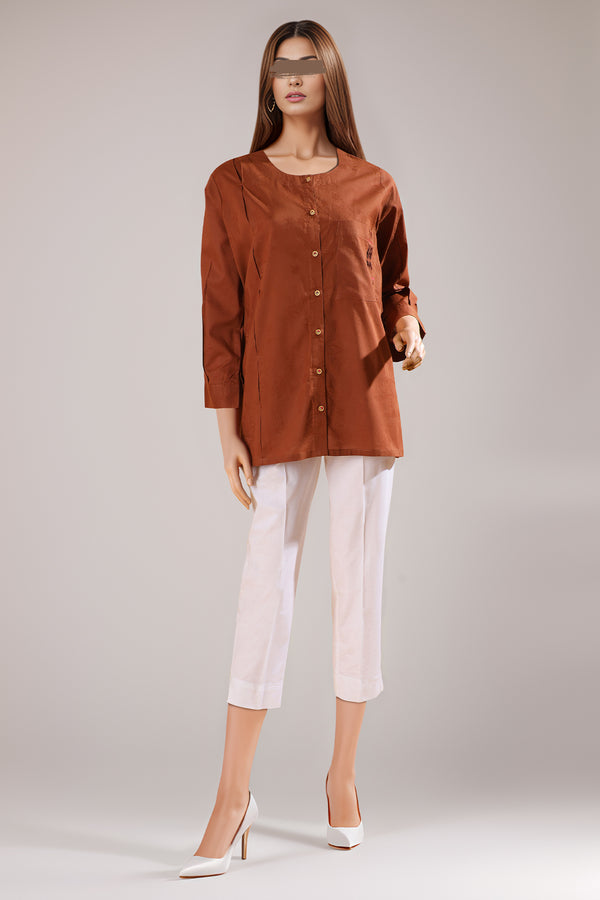 Unstitched Lawn Jacquard Shirt