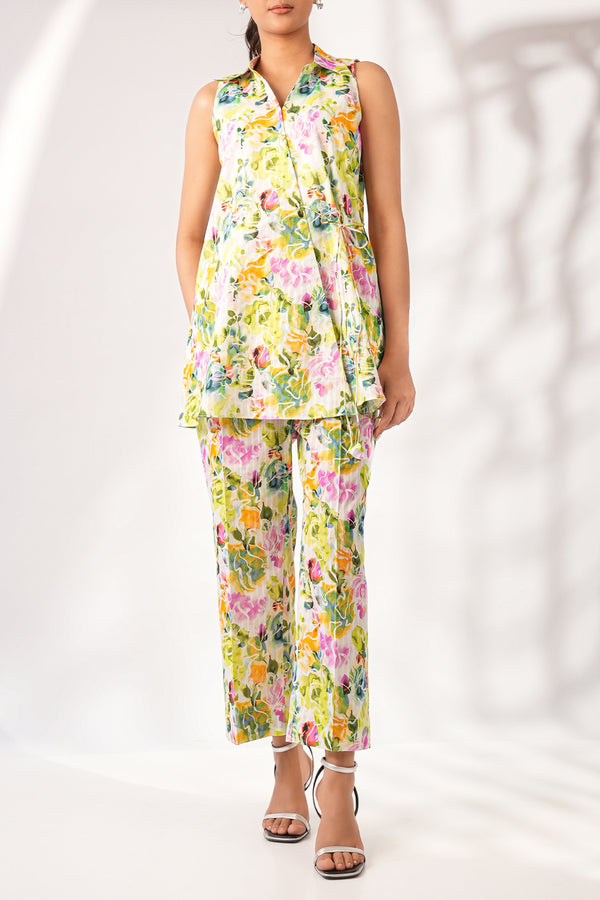 Unstitched Printed Lawn 2 Piece (Shirt/Trouser)
