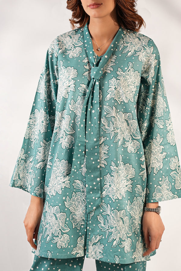 Unstitched Printed Lawn 2 Piece (Shirt/Trouser)