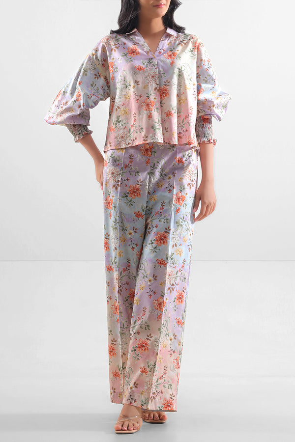 Unstitched Printed Lawn 2 Piece (Shirt/Trouser)