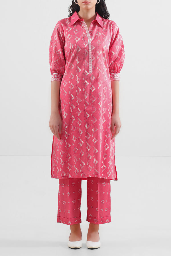 Unstitched Printed Lawn 2 Piece (Shirt/Trouser)