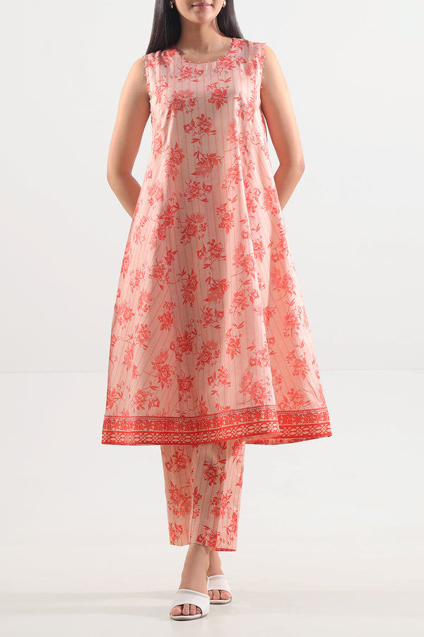 Unstitched Printed Lawn 2 Piece (Shirt/Trouser)