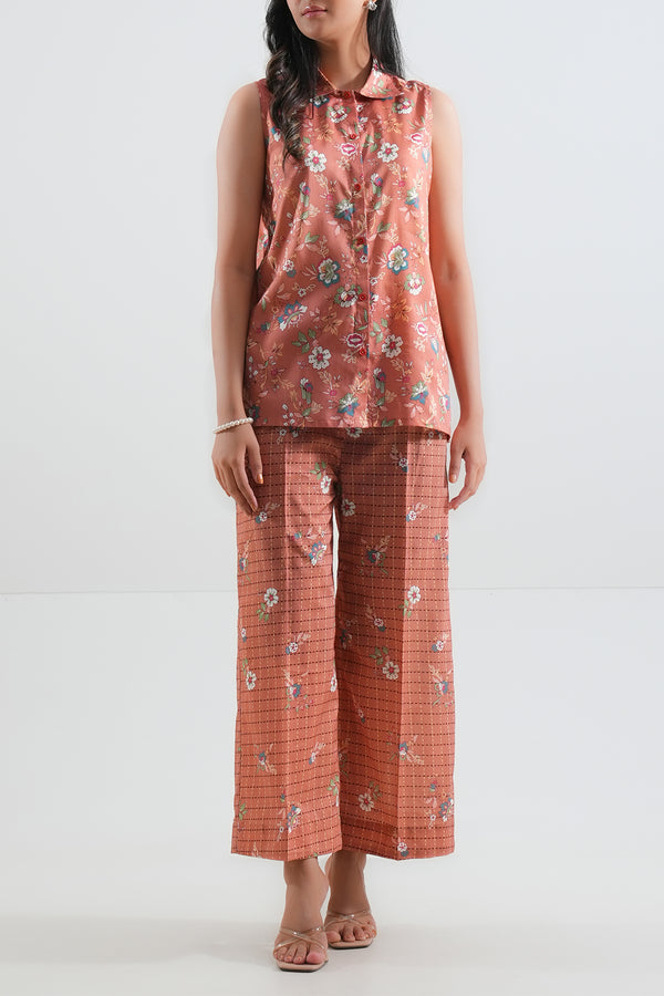 Unstitched Printed Lawn 2 Piece (Shirt/Trouser)