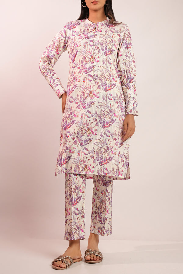 Unstitched Printed Lawn 2 Piece (Shirt/Trouser)