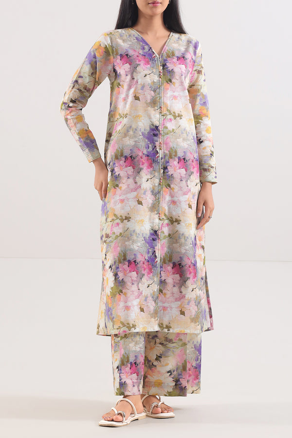 Unstitched Printed 2 Piece – in Lawn & Khaddar