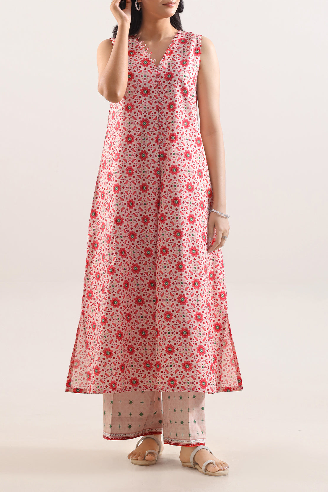 Unstitched Printed Lawn 2 Piece (Shirt/Trouser) price in Pakistan