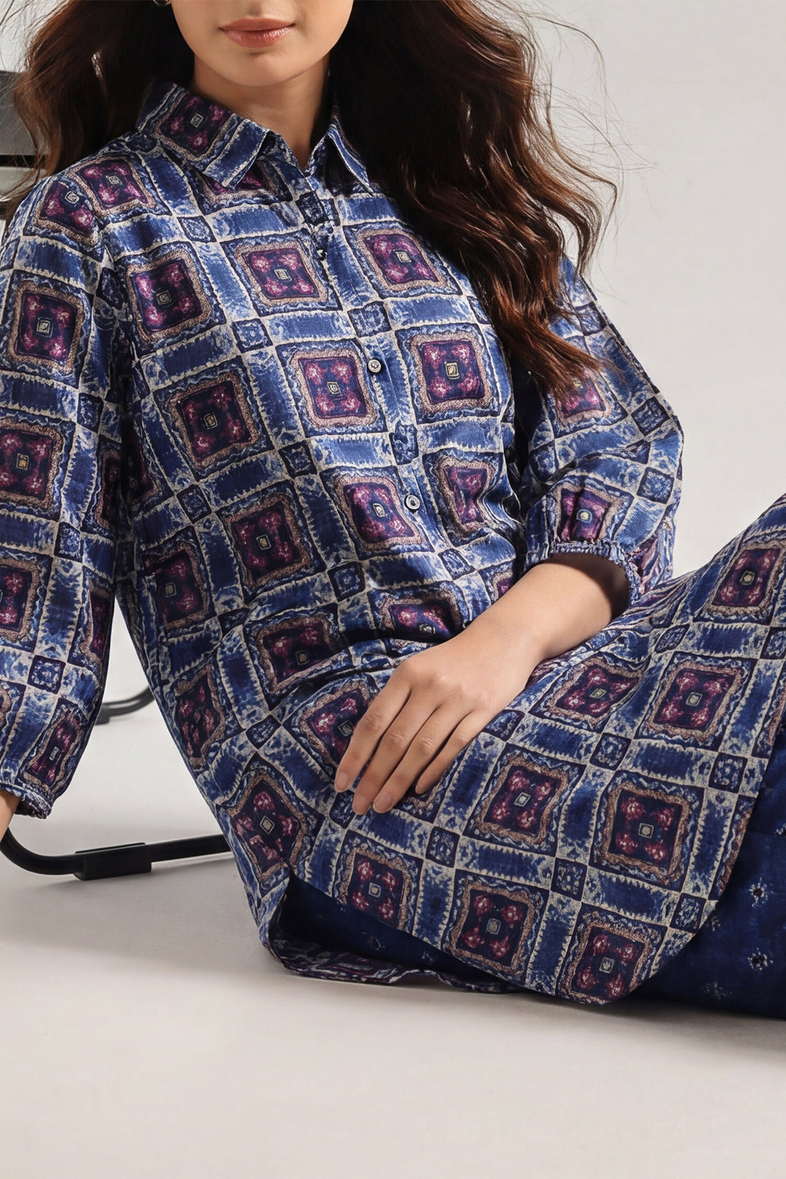 Unstitched Printed Royal Linen 2 Piece (Shirt/Trouser) price in Pakistan