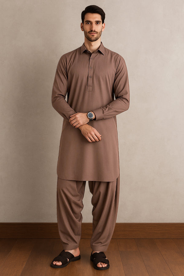 Unstitched Premium Blended Wear Suit