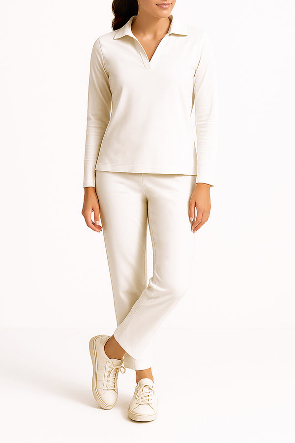 Long Sleeve Polo Shirt