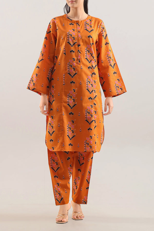Printed Lawn Stitched 2 Piece (Shirt/Trouser)