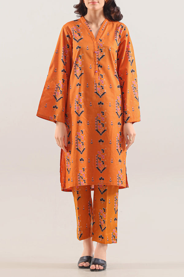 Printed Lawn Stitched 2 Piece (Shirt/Trouser)