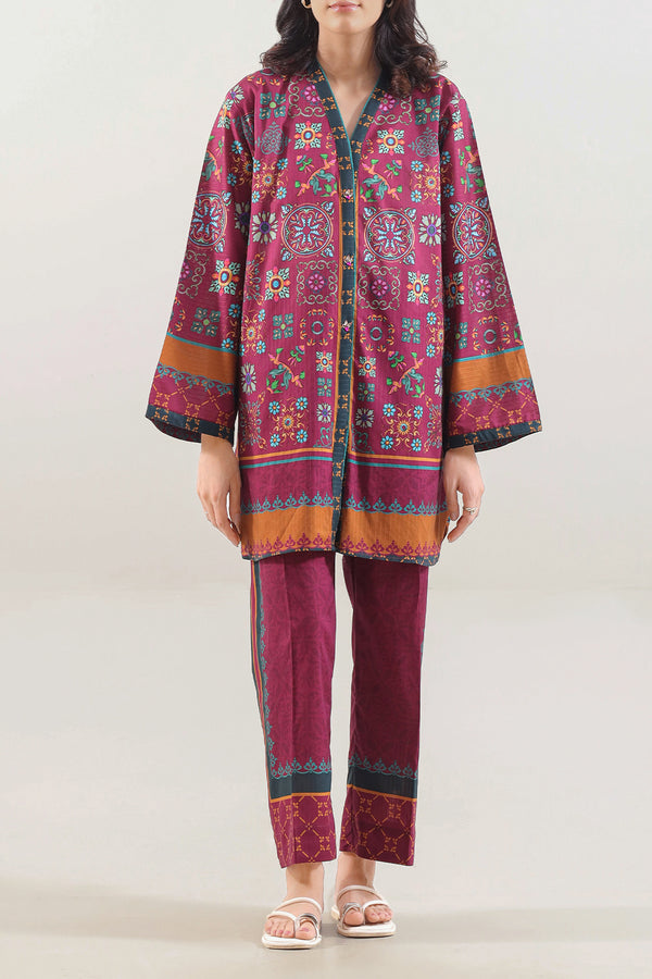 Printed Cotton Stitched 2 Piece (Shirt/Trouser)