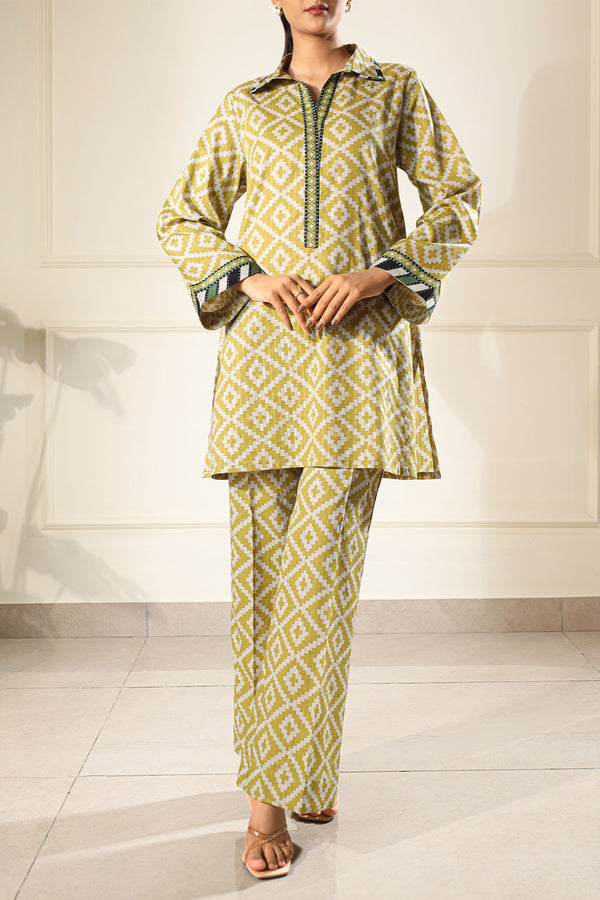 Printed Lawn Stitched Shirt