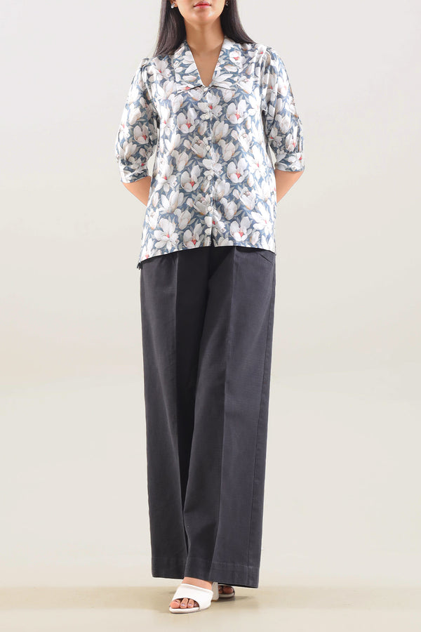 Printed Arabic Lawn Stitched Shirt