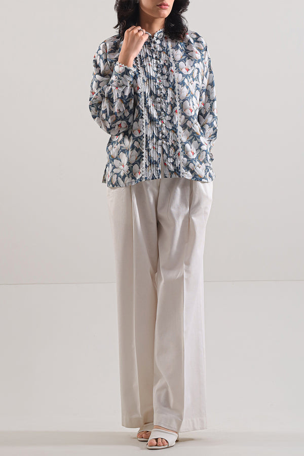 Printed Arabic Lawn Stitched Shirt