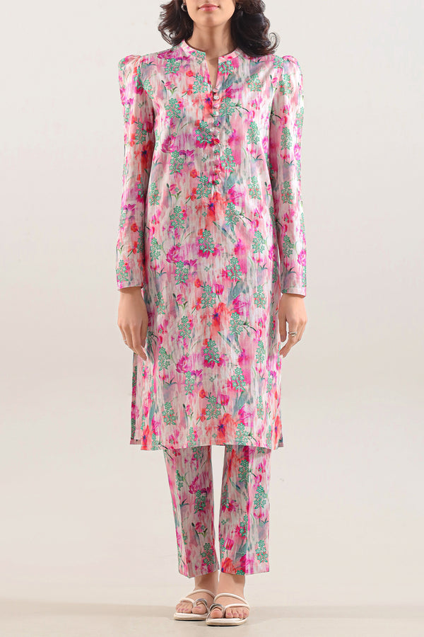 Printed Lawn Stitched 2 Piece (Shirt/Trouser)