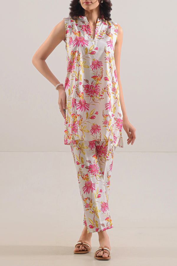 Printed Lawn Stitched 2 Piece (Shirt/Trouser)