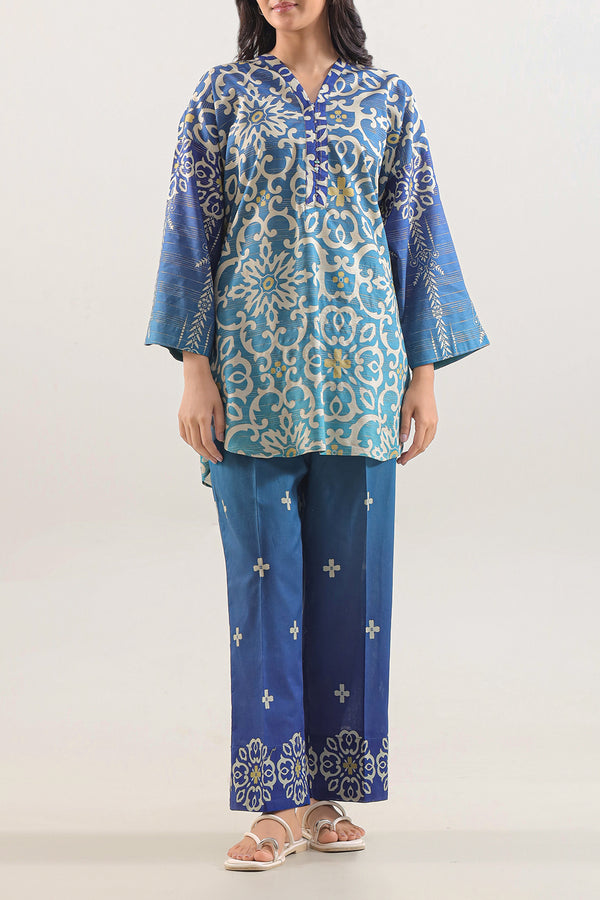 Printed Soft Touch Cotton Stitched Shirt