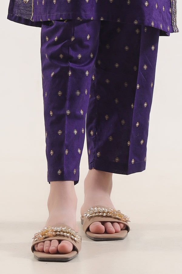 Cotton Jacquard Pant For Kids