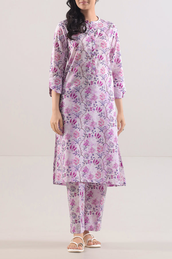 Printed Lawn Stitched 2 Piece (Shirt/Trouser)