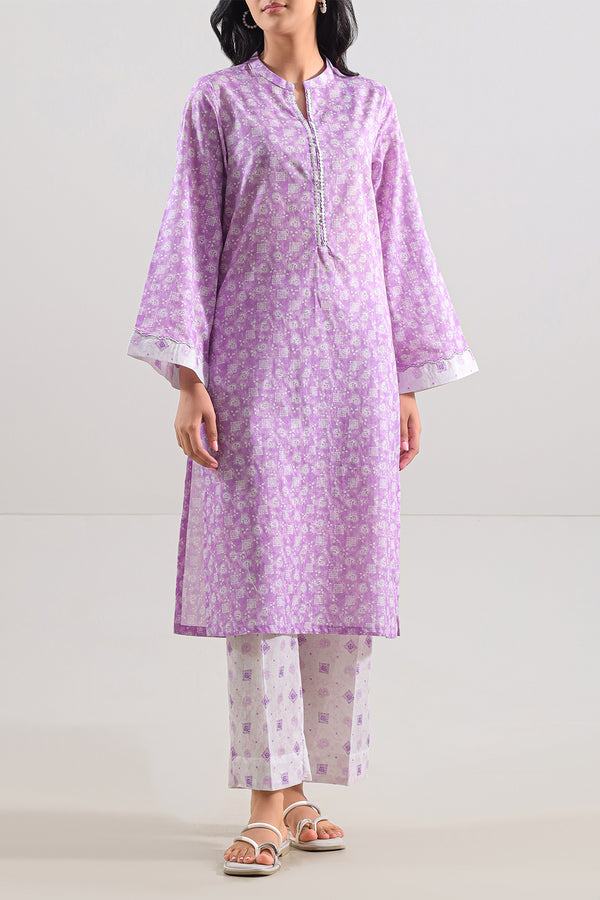 Printed Lawn Stitched Shirt