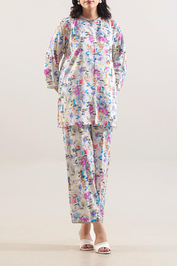 Printed Lawn Stitched Shirt