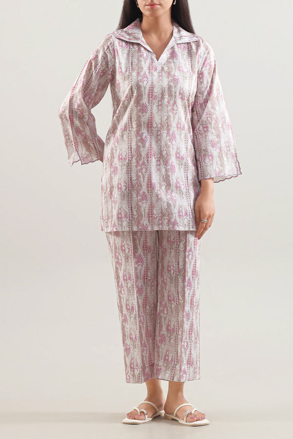 Printed Lawn Stitched Shirt