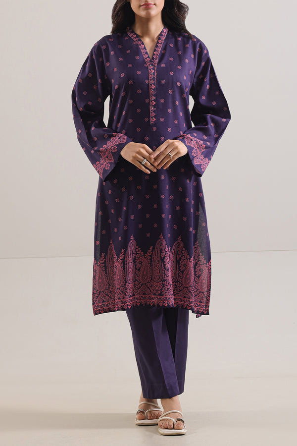 Printed Lawn Stitched Shirt