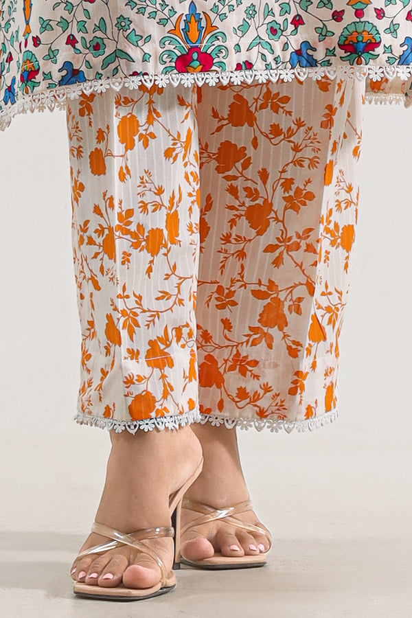 Printed Cambric Pants