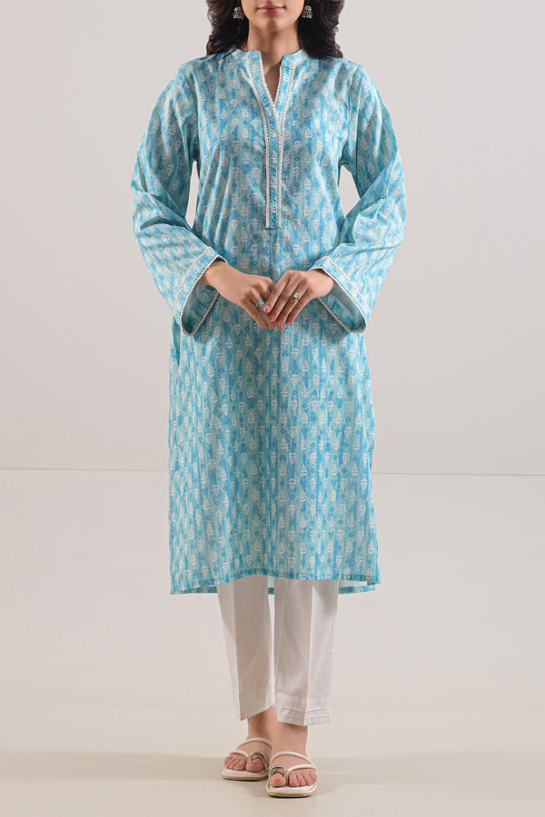 Printed Lawn Stitched 2 Piece (Shirt/Trouser)