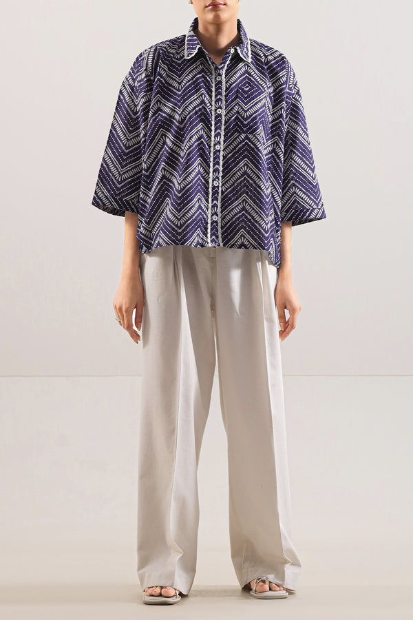 Printed Lawn Stitched Shirt