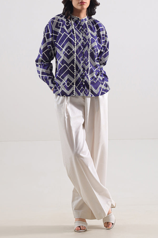 Printed Lawn Stitched Shirt