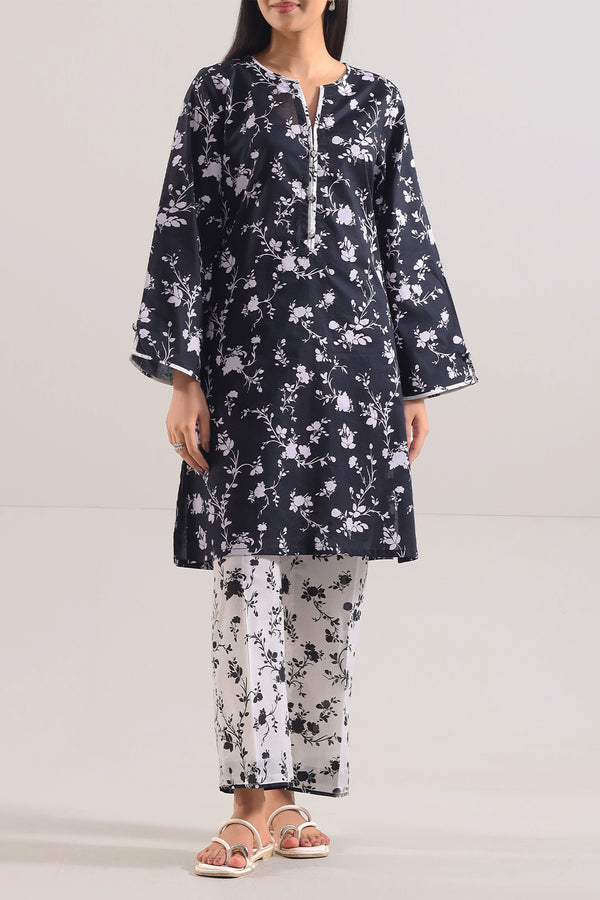 Printed Lawn Stitched 2 Piece (Shirt/Trouser)