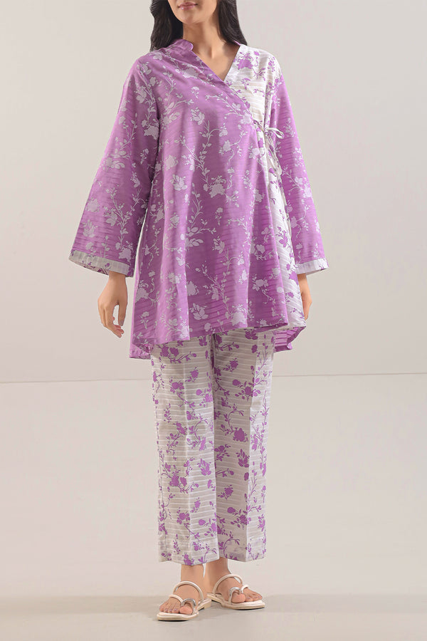 Printed Lawn Stitched 2 Piece (Shirt/Trouser)