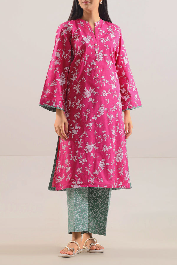 Printed Lawn Stitched 2 Piece (Shirt/Trouser)